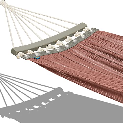 Cedarwood Duck Covers Weekend Mesh Travel Hammock, 82x62 Inch