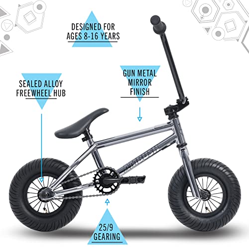 Sullivan Mini BMX Bike & Drift Trike Gun Metal/Black
