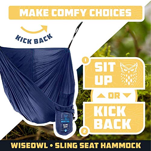 Wise Owl Outfitters Outdoor Hammock Chair for Comfortable Sitting